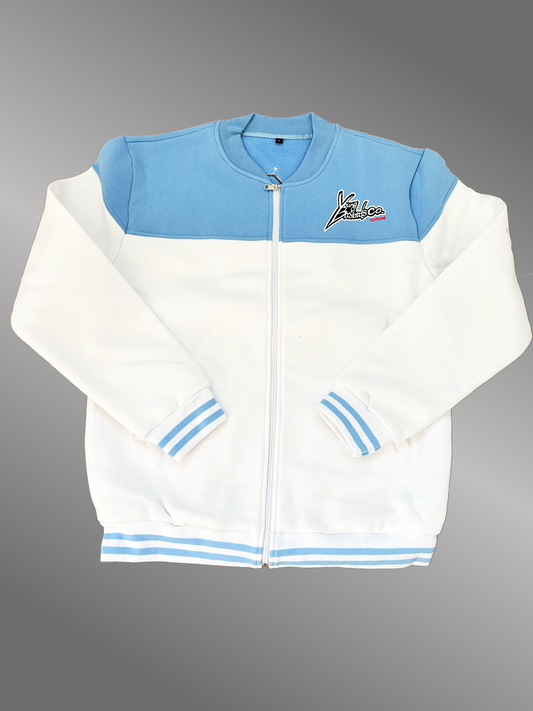 YB TRACK JACKET - BABY BLUE